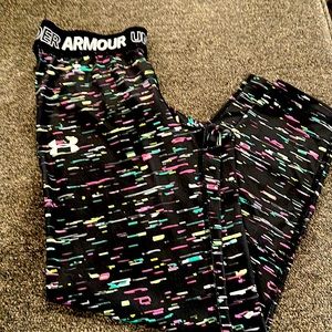 Youth large athletic under amour leggings